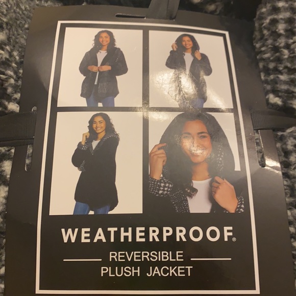 Weatherproof Reversible Plush Jacket NWT - Picture 2 of 4
